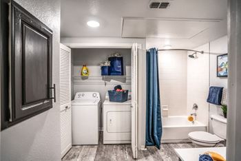 Full-size Washer and Dryer in Every Apartment at The Reserve at Walnut Creek, Austin, TX
